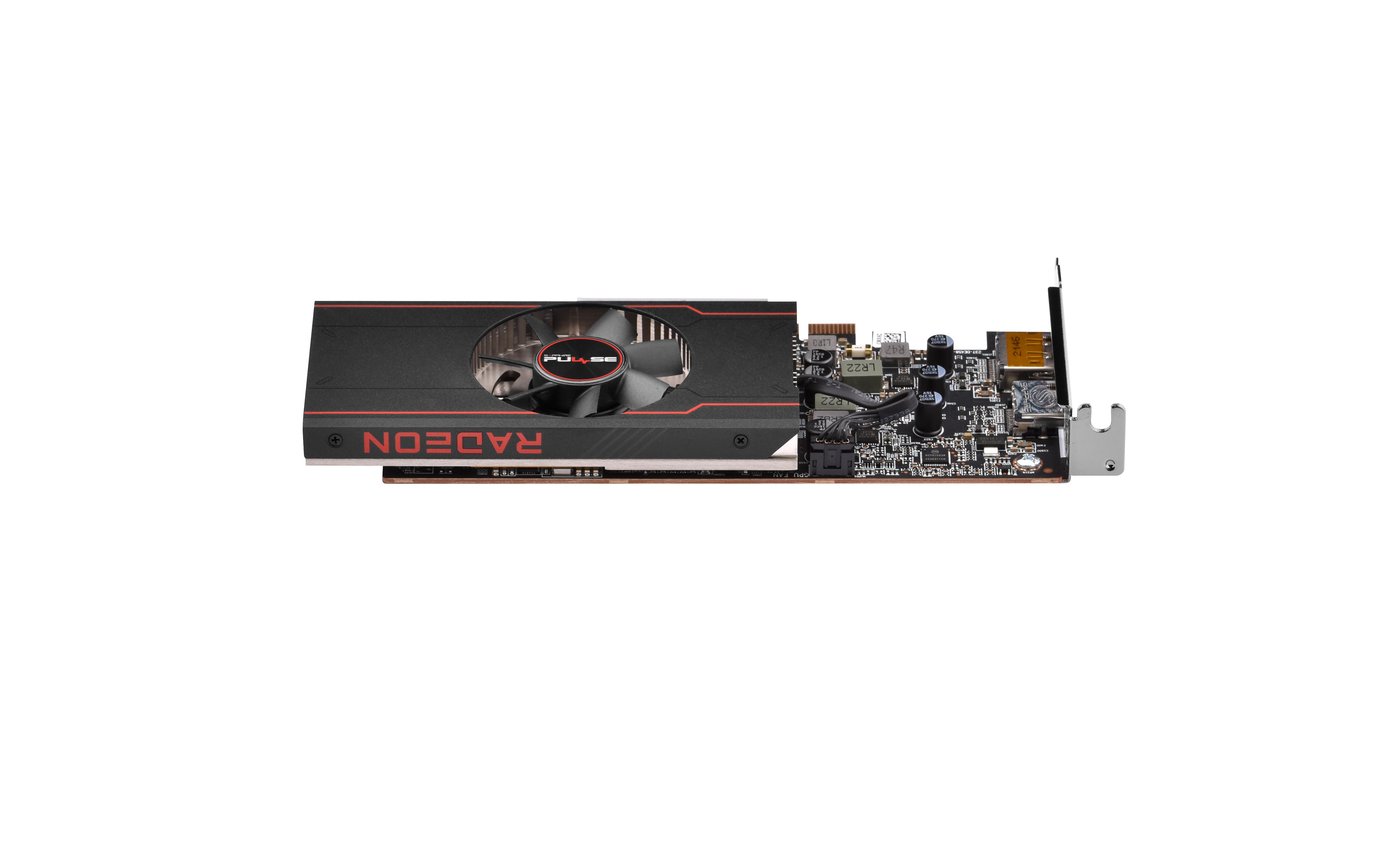 Bild von Sapphire Pulse Radeon RX 6400 Grafikkarte - 4GB GDDR6, HDMI, DP